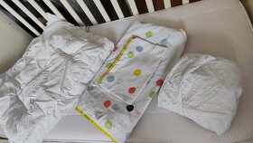Dětská postýlka Ikea Stuva s matrací a ložní výbavou - 3