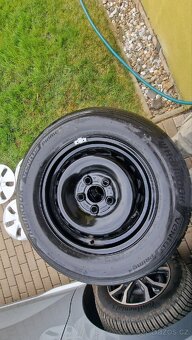 Nové letní pneu Hankook Ventus Prime 4ks vč. disků a poklic - 3