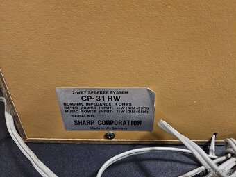 Reproduktory SHARP CP-31HV - 3