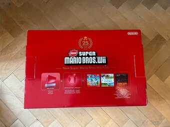 Nintendo Wii Červená limitovaná edice 25 Anniversary Mario - 3