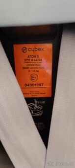 Autosedačka Cybex Aton 5 se základnou - 3