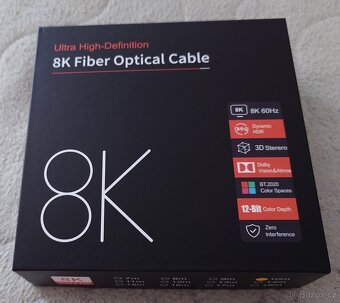 PremiumCord Ultra High Speed HDMI 2.1 optický fiber kabel 8K - 3