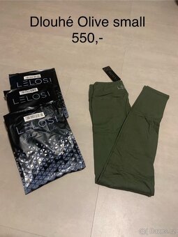 Lelosi dlouhé legíny Olive - small, medium, plus - 3