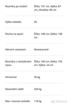 Rozkládací pohovka Jysk - 3