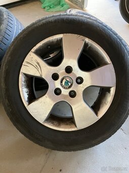 ALU 5x112 R15 kola ŠKODA - 3