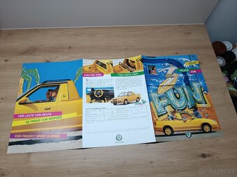Originální prospekt Škoda Felicia Pickup Fun - 3