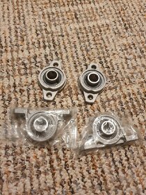 Ložiska 10mm FL001 a 12mm P001 - 3