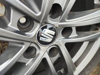 17"zimní alu sada 5x112 origo Tarraco Kodiaq Tiguan 2 215/6 - 3