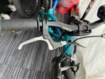 Dětské kolo KUBIKES 16L - tyrkysová - 3
