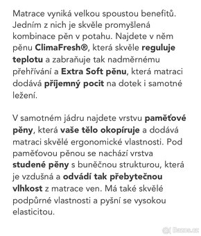 Matrace od “ProSpánek” - 3