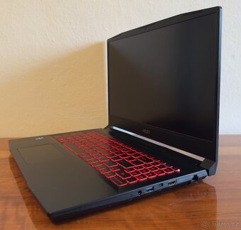 MSI KATANA G66 - i5, 16GB RAM, RTX 3060 6GB, ZÁRUKA - 3