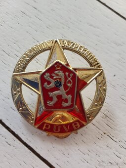 ODZNAK SNB- SBOR NÁRODNÍ BEZPEČNOSTI - 3