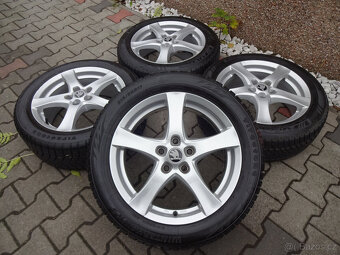 ZÁNOVNÍ ZIMNÍ ALU 17" 5x112 pneu 215/55R17 Superb, Passat - 3