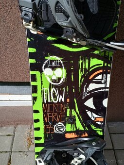 Snowboard Flow Micron Verve, délka 135 cm - 3