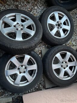 Disky Peugeot 807, Citroen C8,.. 7Jx16 a 215/60 R16 zimní pn - 3