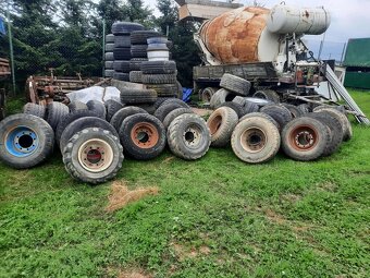 Kompletne kolesá  diely na vlecku prives - 3