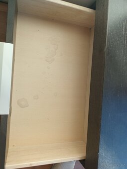 Manželská postel 160x200 (komplet s matrací a stolky) - 3