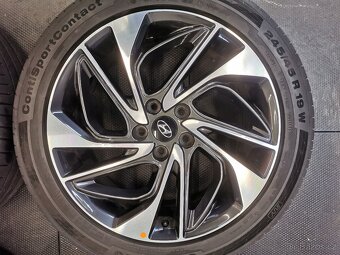 🎉Originální 19 disky hyundai + letní pneu 4-5mm + TMPS🚗 - 3