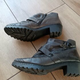 Dámské kožené boty zn. RIEKER (vel. 41, délka stélky 250mm) - 3