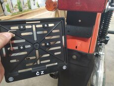 ČZ 350/472 - držák rámečku SPZ - 3