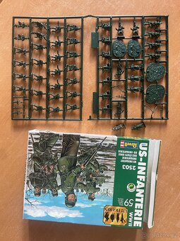 Revell vojáci US Infanterie WW II 1:72 - 3
