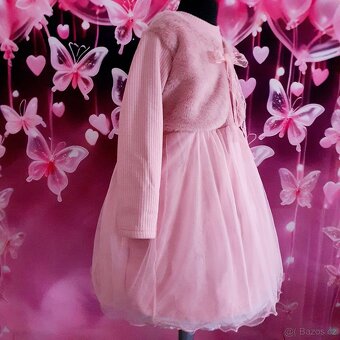 Dívčí šatičky s bolerkem - 3