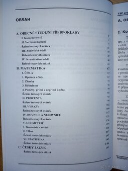 Testy studijní předpokladů pro střední školy - 3