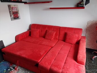 Rozkládací gauč s úložným prostorem - 3