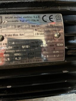 Elektromotor přírubový - 3