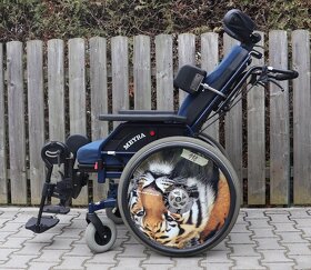 118-Polohovací invalidní vozík Meyra. - 3