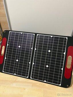 Skládací solární panel monokrystalický 80W + příslušenství - 3