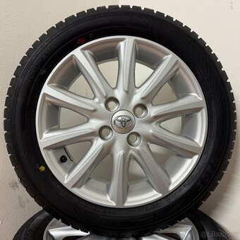 NOVÁ TOYOTA AYGO 4x100 R15 ET35+ZIMNÍ 165/60R15 8,5mm SILVER - 3