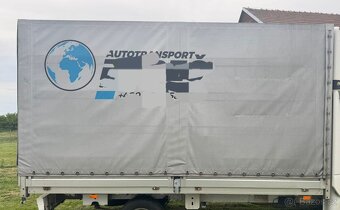 Plachtova nástavba (minimálně používaná) délka 4,2m - 3