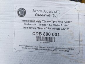 Poklice Škoda 16" - 3