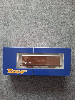Roco 66393 nákladní vůz Gs,ÖBB krátký, krytý HO - 3