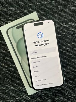 iPhone 15, 128gb, černý, Nový záruka 24měs. - 3