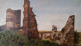 Olejomalba Willibald Schöner Romantický motiv - 3