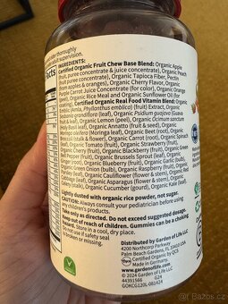 Organické dětské multivitamíny Garden of Life Kids Multi Gum - 3