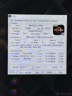 Herní PC – Ryzen 7 3700X / RTX 3070 / 32 GB RAM - 3
