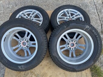 Alu kola.5x112.r16.zimni pneu 215/60/16.Škoda,Vw,Audi.Seat. - 3