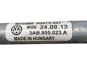 Táhla + motorek stěračů 3AB955023A 3AB955419A VW Passat B7 - 3