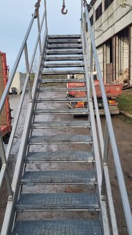 Schody mobilní stravitelné ( ideální na molo) - 3