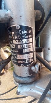 Moped Puch X50 2 rychlostní - 3