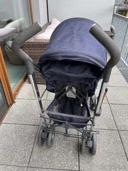 Kočářek buggy Chicco Lite Way 3 Top, denim, ve skvelem stavu - 3