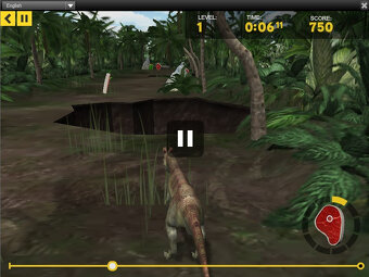 sběratelská rarita Dinosaur Race Game NationalGeografic 2013 - 3