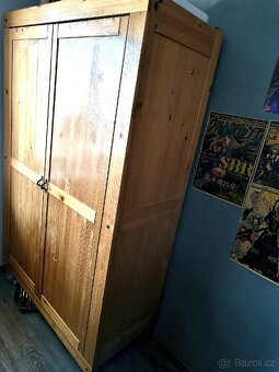Prodej šatní skříň masiv - 3