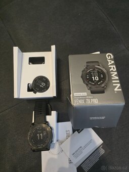 Garmin Fenix 7X PRO Sapphire Solar Gray DLC Titanium / Black - 3