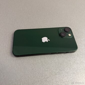 iPhone 13 mini 256GB zelený, pěkný stav, 12 měsíců záruka - 3