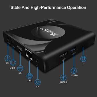 Multimediální centrum X88 Pro, Android 13, 4GB/64GB - 3