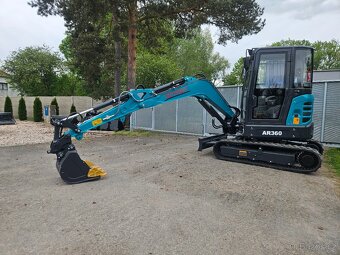 bagr, minibagr, motor Kubota - 3